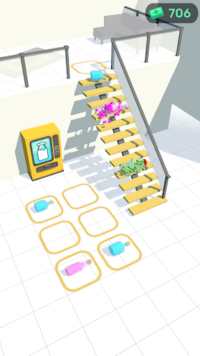 Bottle on stairs Bottle on stairs