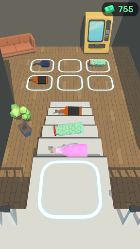 Bottle on stairs Bottle on stairs